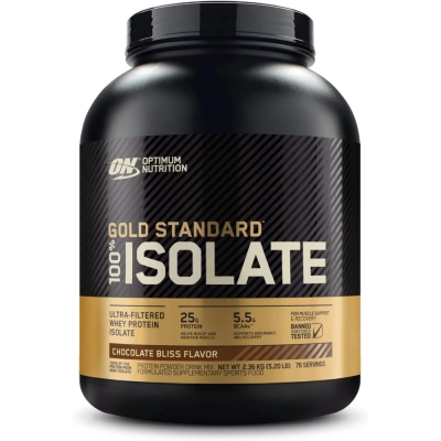 Whey Gold Isolado 100%, 2.27kg, Sabores, Optimum Nutrition