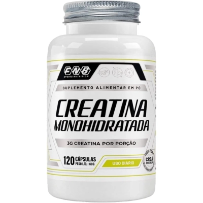 Creatina, Monohidratada, 3000mcg, 120 Cápsulas, FBN
