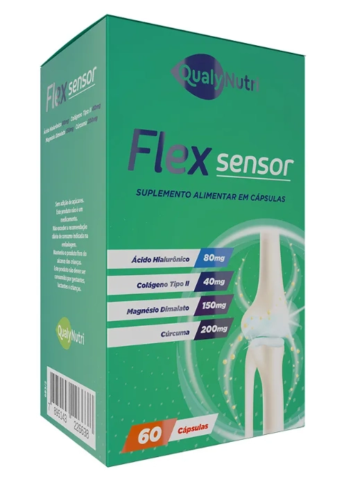 Flex Sensor, 60 Cápsulas, QualyNutri