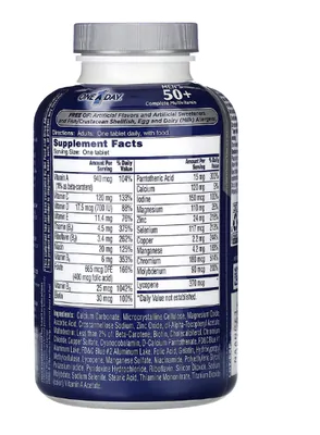 Multivitamínico Completo para Homens +50, 300 comprimidos, One-A-Day