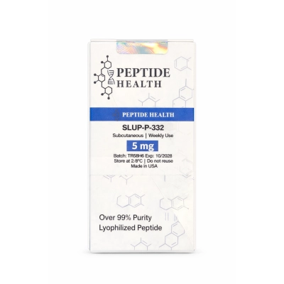 SLUP-P-332 5mg, Definição Muscular, Energia e Queima de Gordura, Em Pó, Peptide Health