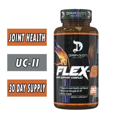 Flex 8 Joint Support, Suporte para Articulações, 30 Cápsulas, Dragon Pharma