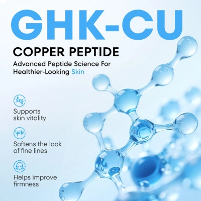 GHK-Cu Peptídeo em Creme, 60g, RONKIE