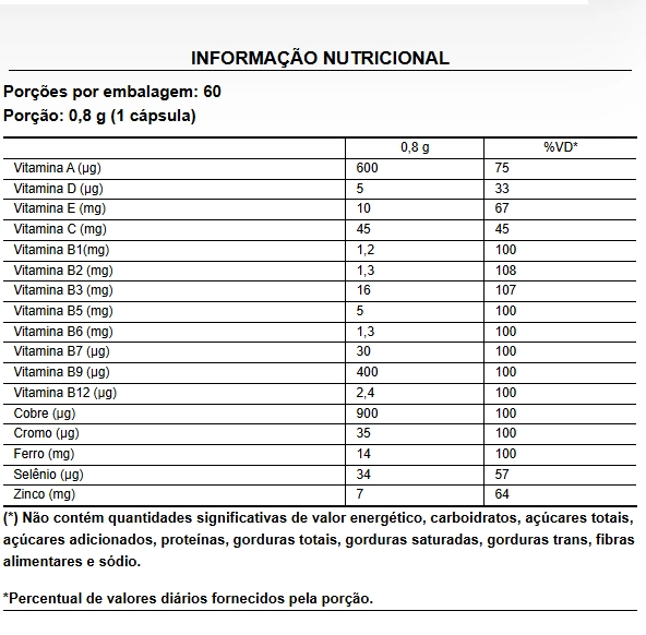 Beauty Care, Cabelo, Pele e Unhas 60 Cápsulas, PuraVida