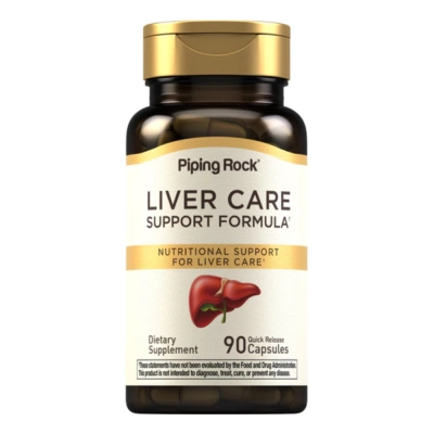 Liver Care Limpeza De Fígado, 90 Cápsulas, Piping Rock