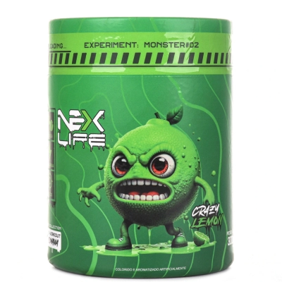 Pré-Treino Nexmania, 280mg de Cafeína + Beta-Alanina + Arginina + Taurina, 300g, Sabores, Nexlife