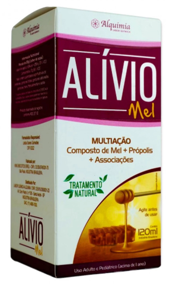 Multiação Alivio Mel, 120ml, Alquimia