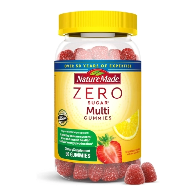 Zero Sugar Multi Gummies, 90 Gummies, Nature Made