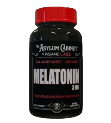 Melatonina 3mg, 100 Cápsulas, Insane Labz