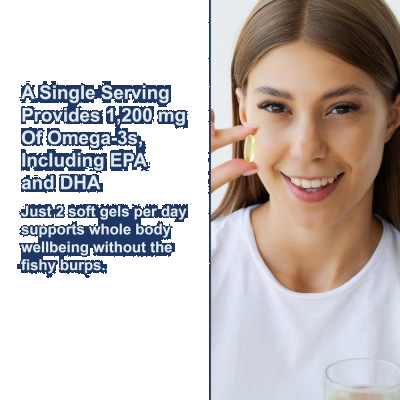 Super Ômega 3 Gems, 1.200mg, 30 Cápsulas Softgel - Carlson