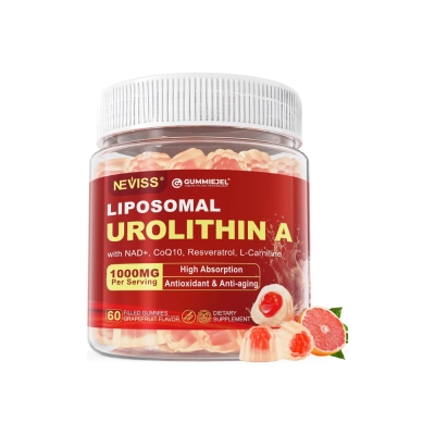 Liposomall Urolithin A, 1000Mg, 60 Gomas, Neviss 