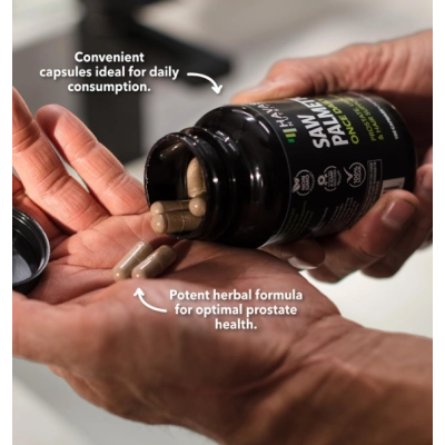 Saw Palmetto for Men Prostate Health, Saúde da Próstata, 100 Cápsulas, Havasu Nutrition