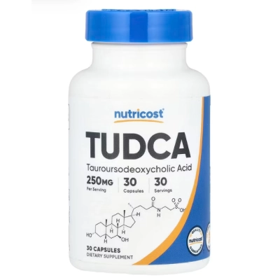 TUDCA 250mg, Cápsulas Opções, Nutricost