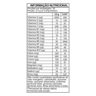 Spartan Polivitamínico Ultra Concentrado, 60 Comprimidos, Iridium Labs