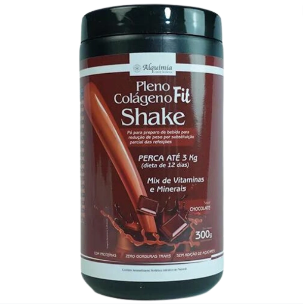 Pleno Colágeno Fit Shake 300g, Chocolate, Alquimia