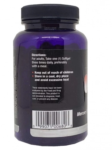 Ômega 3, 1000mg, Com Oleo de Salmão, 180 Softgels, Ultimate Nutrition