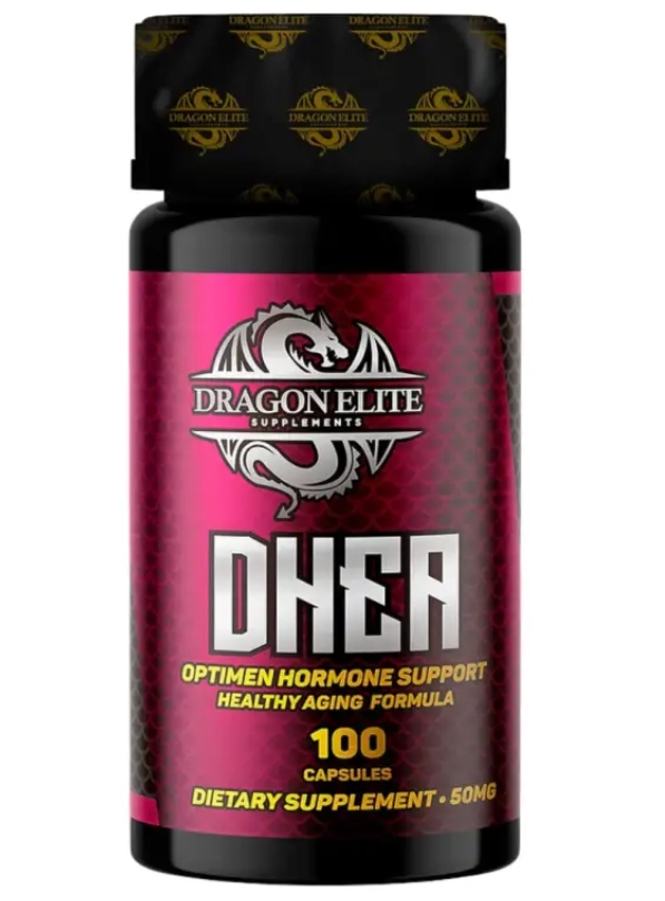 DHEA 50mg, 100 Capsulas, Dragon Elite