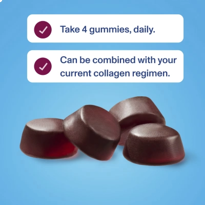 Gomas de Colágeno, Framboesa, 128 Gomas, Vital Proteins