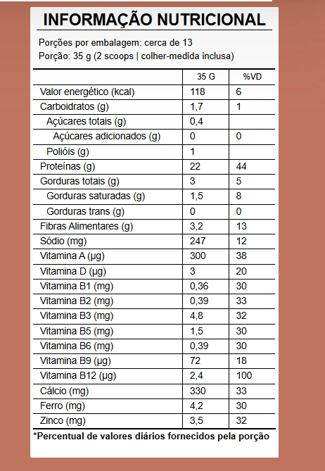 Vegan Protein, Blend de Proteínas Vegetais, 450g, Sabor Vanilla, PuraVida