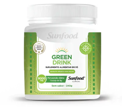 Green drink, 8000mg, 240g, Sunfood
