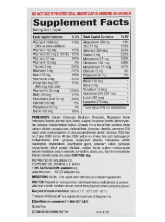 Multivitamínico Premier 50 Plus, 130 Cápsulas, Theragran