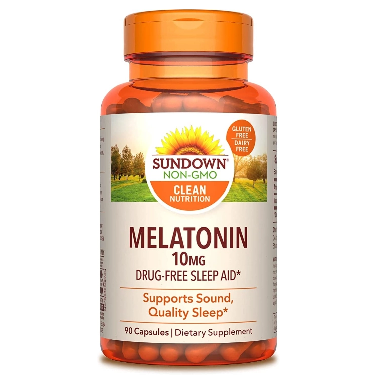 Melatonina 10mg, 90 Cápsulas, Sundown
