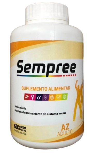 Suplemento Sempree, A á Z, 60 capsulas, Alquimia