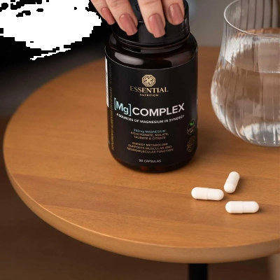 Magnésio Mg Complex 350mg, 90 Cápsulas - Essential Nutrition