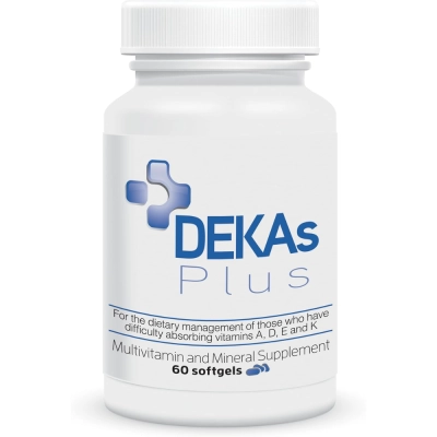 Dekas Plus, Vitaminas Lipossolúveis A, D, E e K, 60 Softgel, Callion Pharma