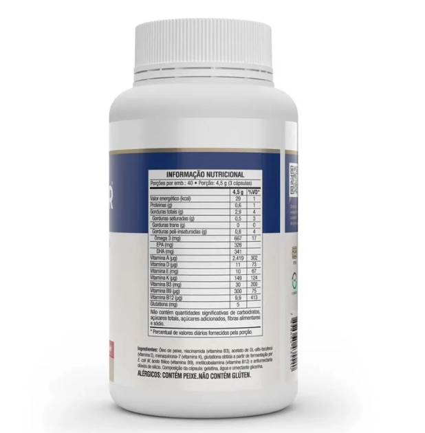 Omegafor Vitamins, 120 Cápsulas. Vitafor