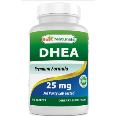 DHEA 25mg, 240 Comprimidos, Best Naturals