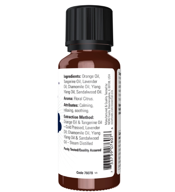 Óleos Essenciais, Aromaterapia com Fragrâncias Variadas. 30ml, Now