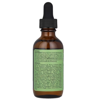 Scalp & Hair Strengthening Oil, Óleo fortalecedor para couro cabeludo e cabelo, 59ml, Mielle