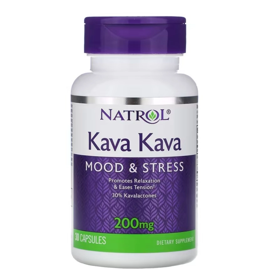 Kava Kava, 200 mg, 30 Cápsulas, Natrol