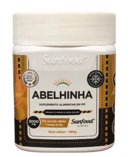 Suplemento Termogenico Abelhinha, 180g Solúvel, Sunfood