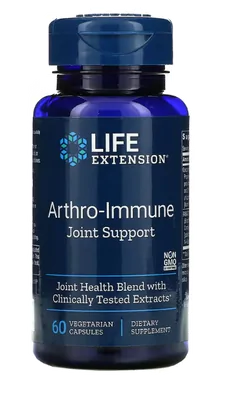 Suporte Artro-Imunológico (Arthro-Immune), 250mg, 60 Cápsulas, Life Extension