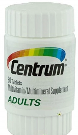 Centrum Adults, 60 comprimidos, Importado