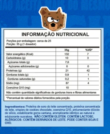 Whey Protein Crush, 900g Sabores, Ander Labz