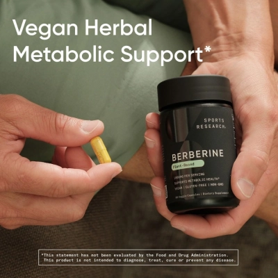 Berberina, 1000mg, 60 Cápsulas, Sports Research