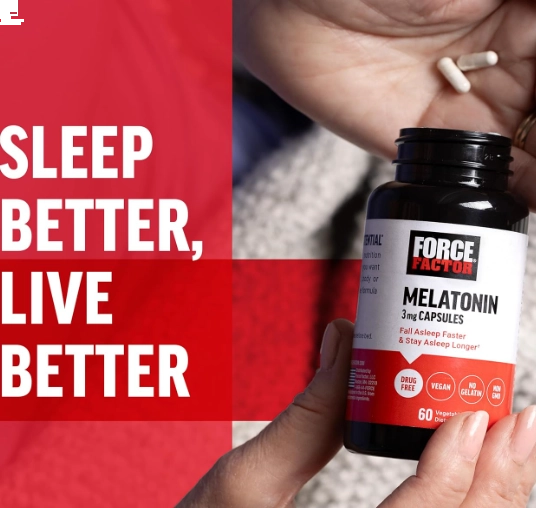 Melatonina 3mg, 60 Cápsulas, Force Factor