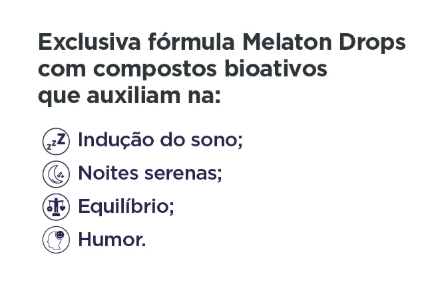 Melaton Drops, Melatonina 210mcg, 30ml Sabor Maracuja, Endogen