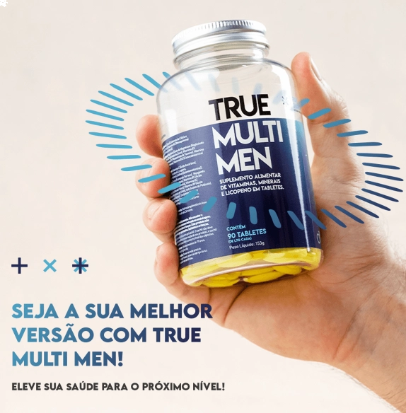 True Multi Men, 90 Comprimidos, True Source