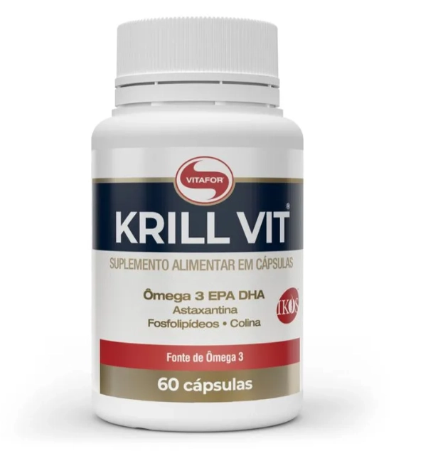 Óleo de Krill Vit, 60 Capsulas, Vitafor