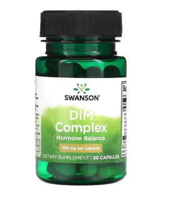 DIM, 100mg, 30 Cápsulas, Swanson