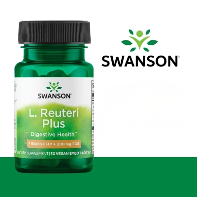 L. Reuteri Plus,7 billion Cfu, 30 Cápsulas, Swanson