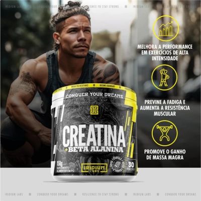 Creatina + Beta Alanina, 150g, Iridium Labs