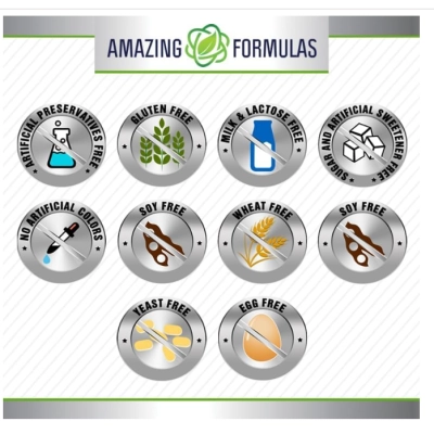 Serrapeptase 40,000IU, 90 Cápsulas, Amazing Formulas