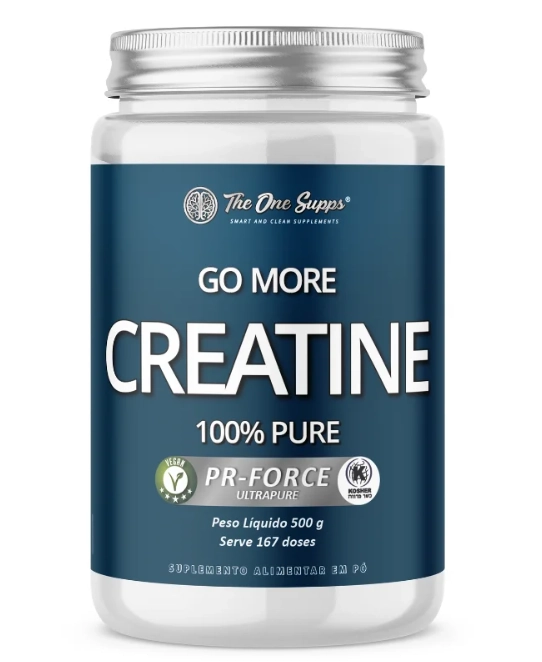 Go More Creatina PR-Force, Kosher Vegan, 500g, The One Supps