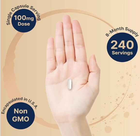 DHEA 100mg, 240 Cápsulas, Naturebell