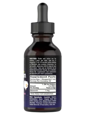 Melatonina kids 1mg, Sabor frutas, 30ml, Carlyle